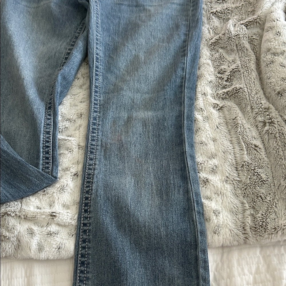 Vintage Denim Flare Jeans (Juniors) - Picture 8 of 15